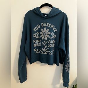 To Write Love on Her Arms Cropped Hoodie